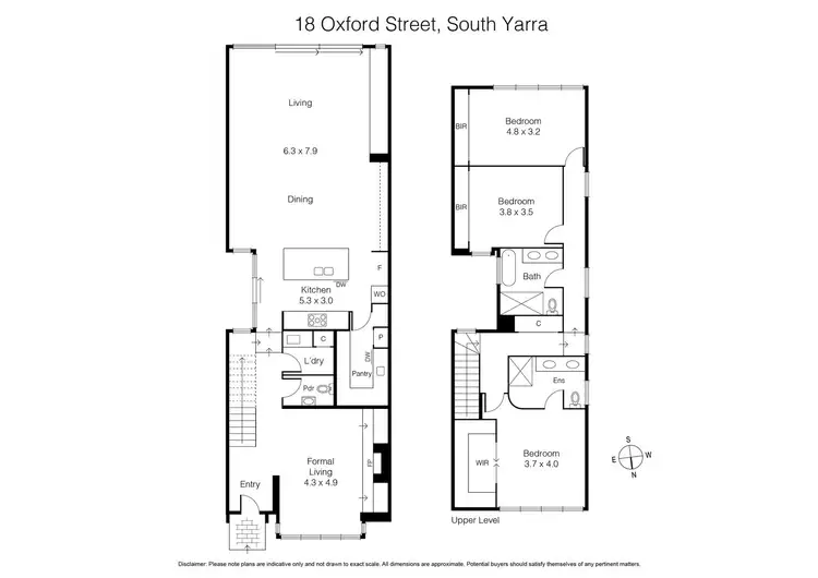 Floorplan of Homely house listing, 18 Oxford Street, South Yarra VIC 3141