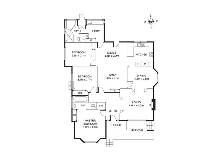 Floorplan of Homely house listing, 22 Burroughs Road, Balwyn VIC 3103
