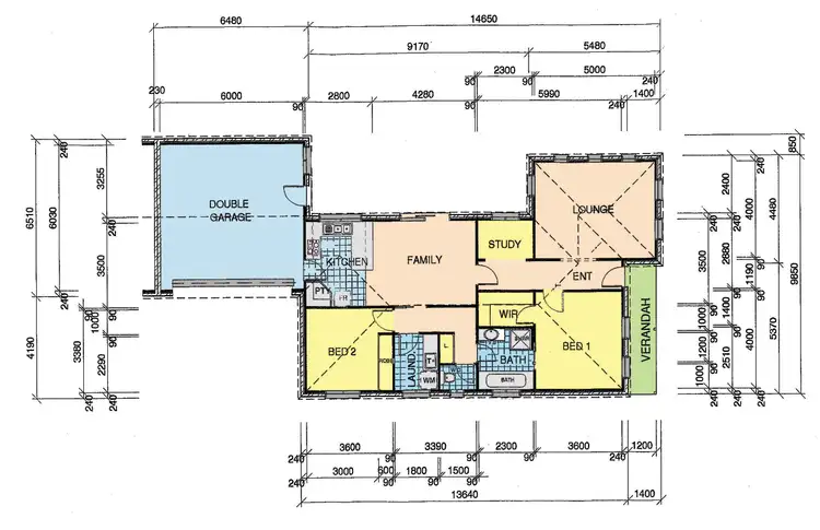 Floorplan of Homely townhouse listing, 1/117 Elgin Street, Sale VIC 3850
