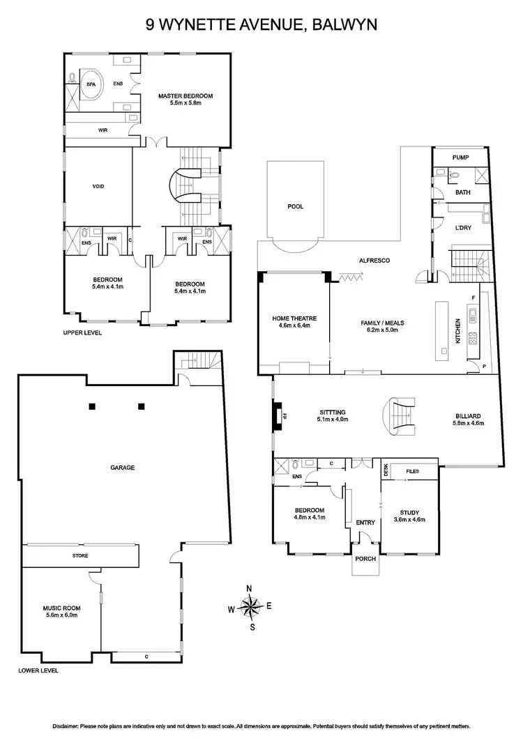 Floorplan of Homely house listing, 9 Wynette Avenue, Balwyn VIC 3103
