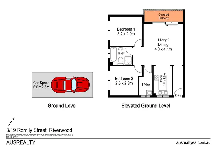 Floorplan of Homely apartment listing, 3/19 Romilly  Street, Riverwood NSW 2210