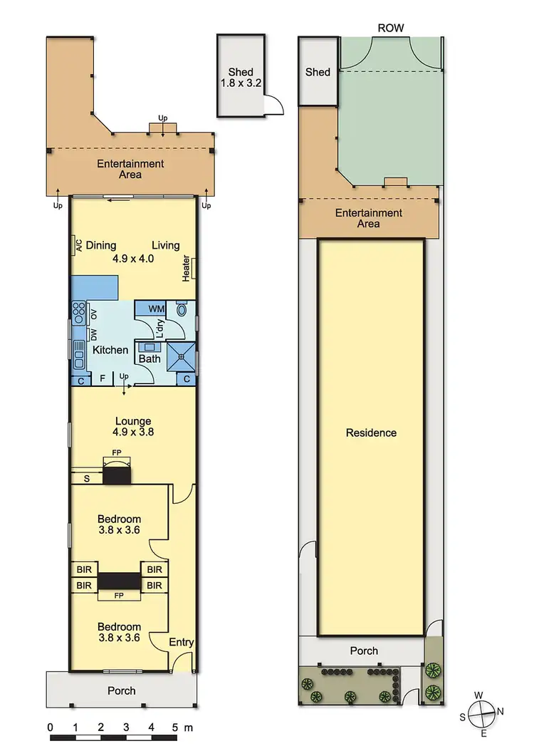 Floorplan of Homely house listing, 8 McNae Street, Moonee Ponds VIC 3039