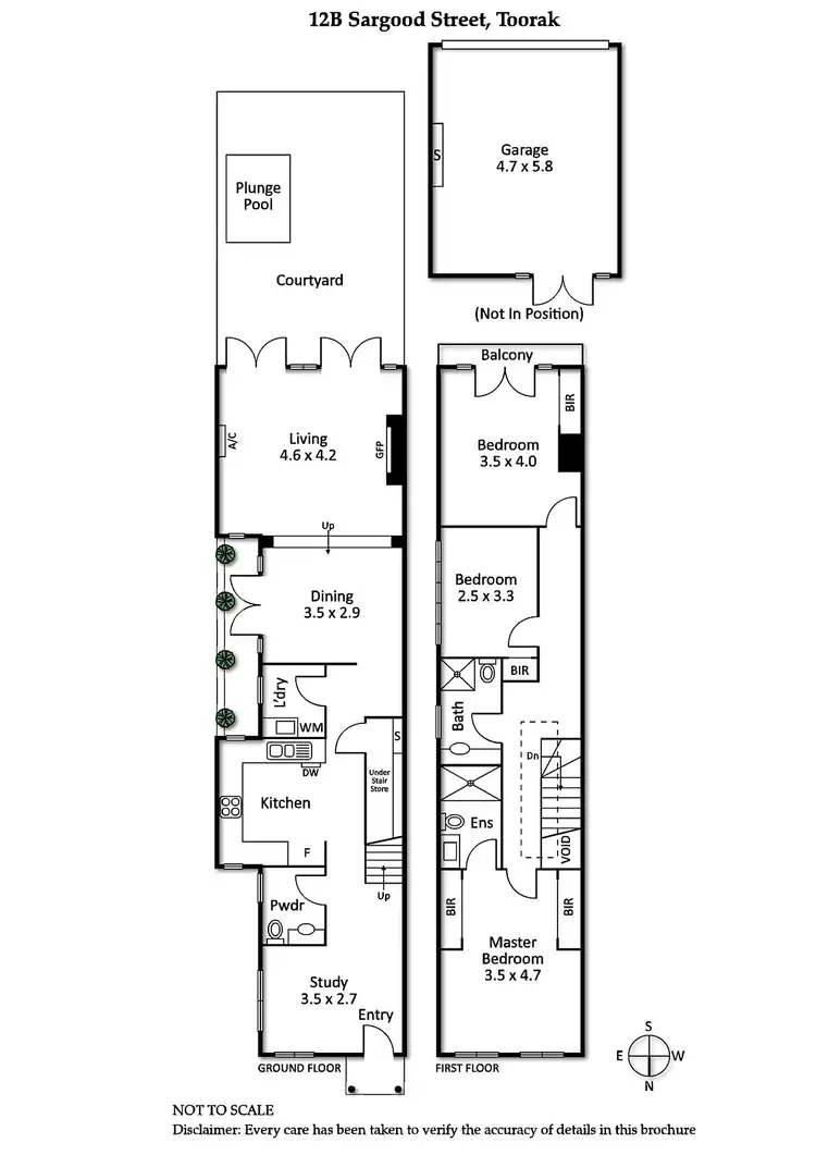 Floorplan of Homely house listing, 12B Sargood Street, Toorak VIC 3142