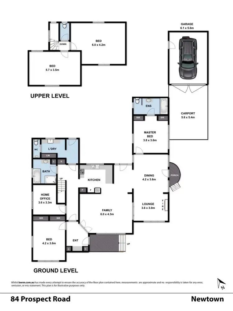 Floorplan of Homely house listing, 84 Prospect Road, Newtown VIC 3220