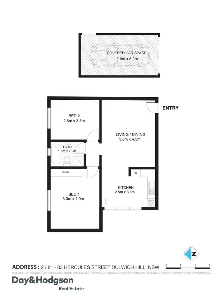Floorplan of Homely apartment listing, 2/81-83 Hercules Street, Dulwich Hill NSW 2203