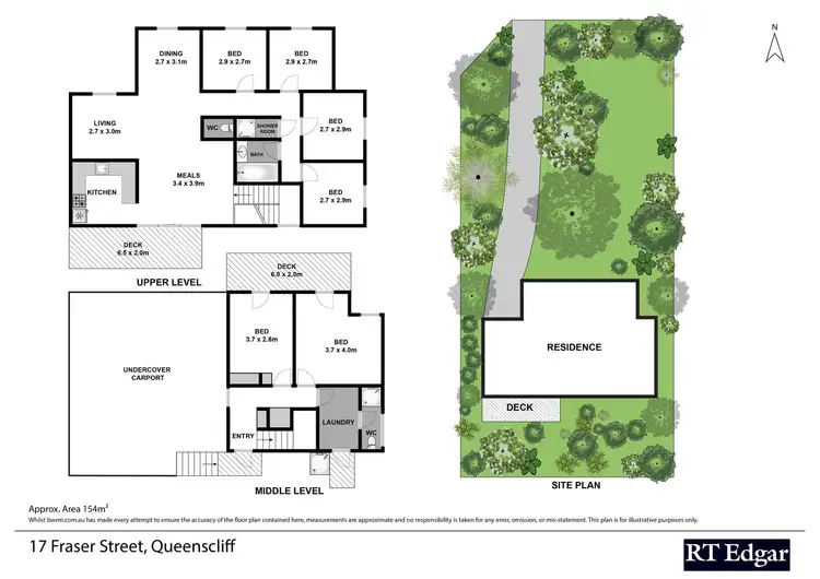 Floorplan of Homely house listing, 17 Fraser Street, Queenscliff VIC 3225