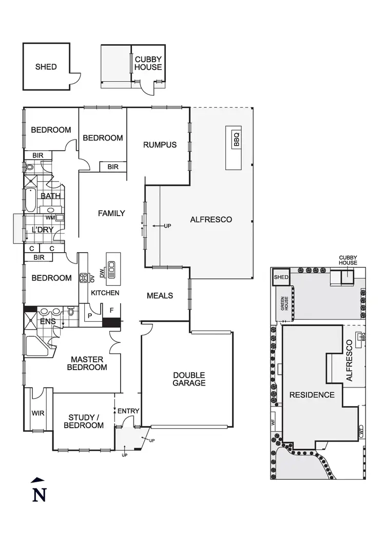Floorplan of Homely house listing, 15 Braford Drive, Doreen VIC 3754