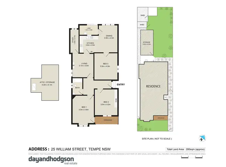 Floorplan of Homely house listing, 25 William Street, Tempe NSW 2044