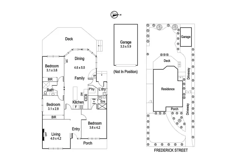 Floorplan of Homely house listing, 21 Frederick Street, Heidelberg Heights VIC 3081