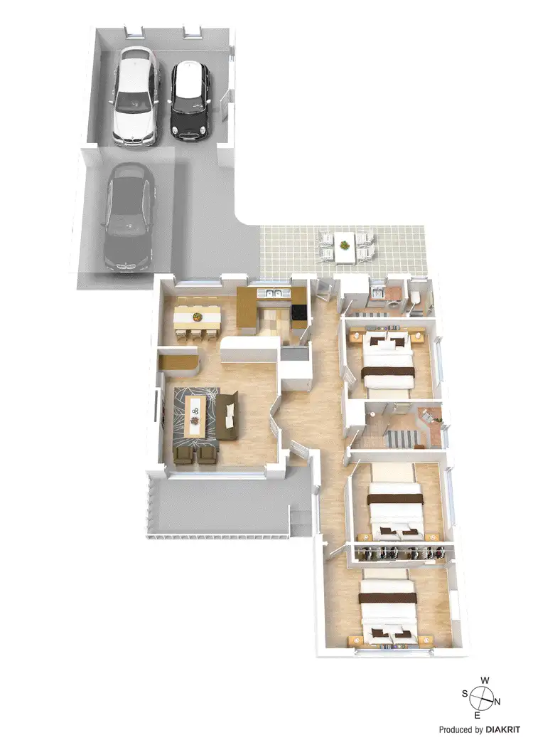 Floorplan of Homely house listing, 15 Melaleuca Drive, Clarinda VIC 3169