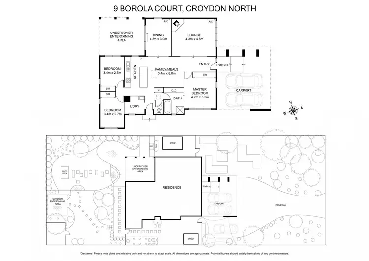 Floorplan of Homely house listing, 9 Borola Court, Croydon North VIC 3136