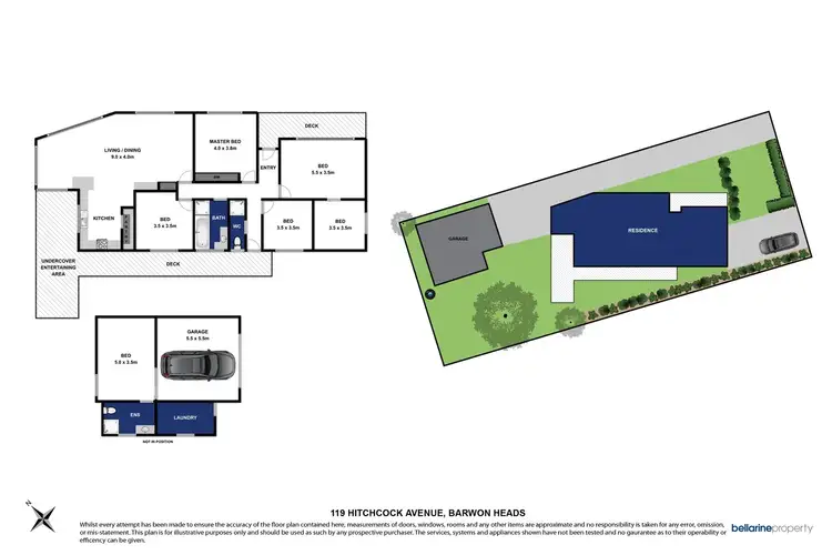 Floorplan of Homely house listing, 119 Hitchcock Avenue, Barwon Heads VIC 3227