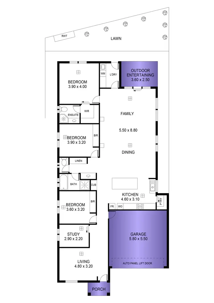 Floorplan of Homely house listing, 23 Pardoo Drive, Modbury SA 5092