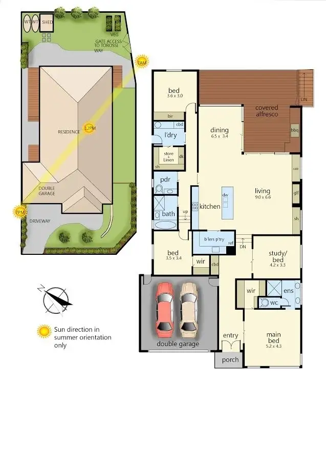 Floorplan of Homely house listing, 12 Shearing Shed Rise, Botanic Ridge VIC 3977