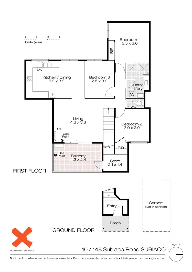 Floorplan of Homely unit listing, 10/148 Subiaco Road, Subiaco WA 6008