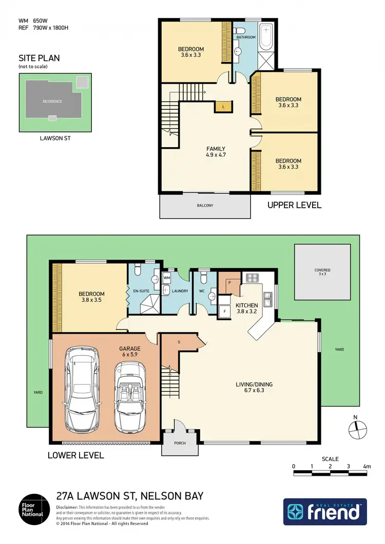 Floorplan of Homely house listing, 27A Lawson Street, Nelson Bay NSW 2315
