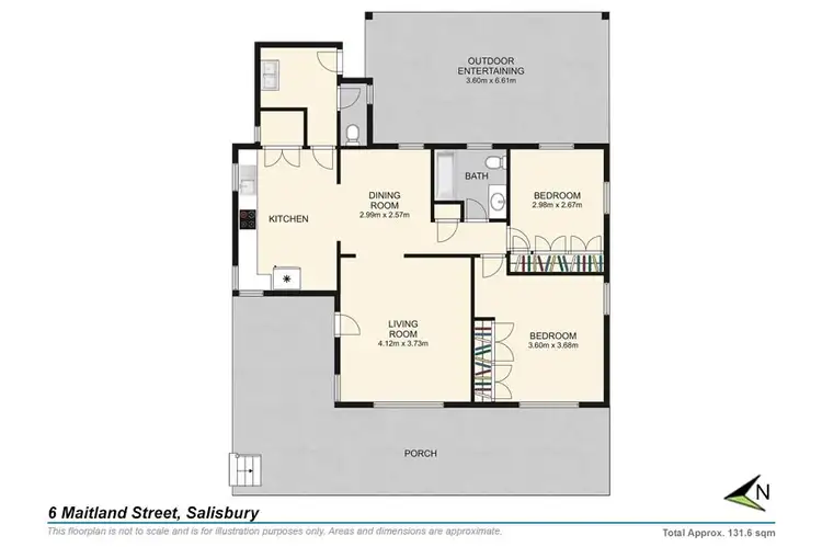 Floorplan of Homely house listing, 6 Maitland Street, Salisbury QLD 4107