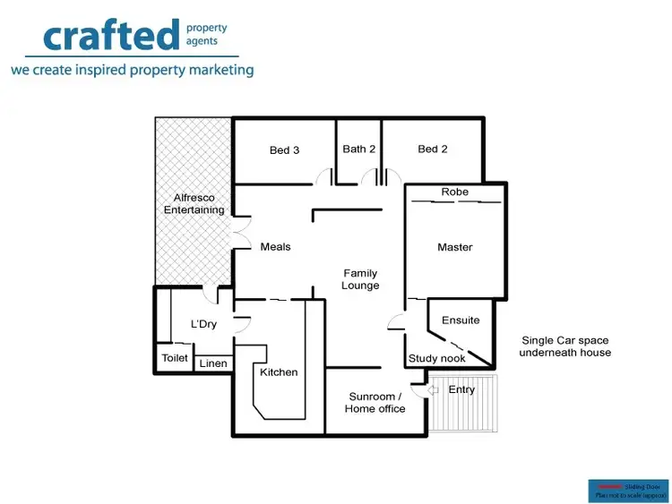 Floorplan of Homely house listing, 113 Lang Street, Sunnybank Hills QLD 4109