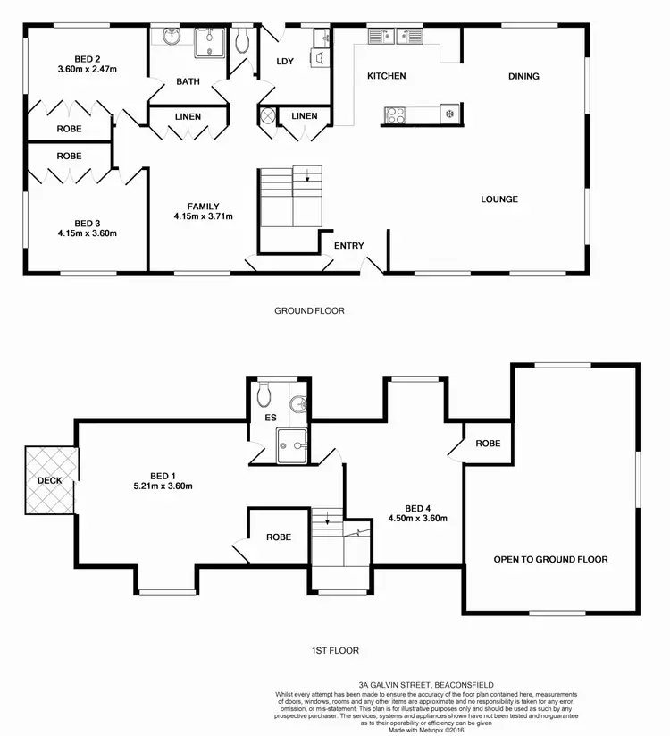 Floorplan of Homely house listing, 3A Galvin Street, Beaconsfield QLD 4740