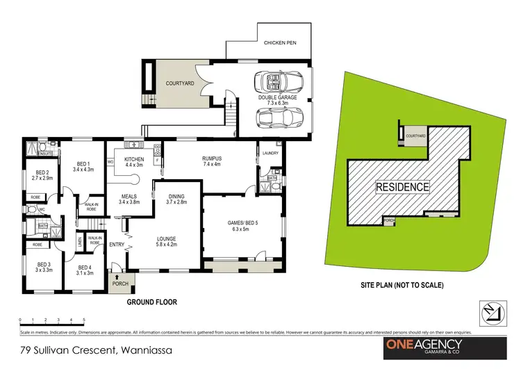 Floorplan of Homely house listing, 79 Sullivan crescent, Wanniassa ACT 2903