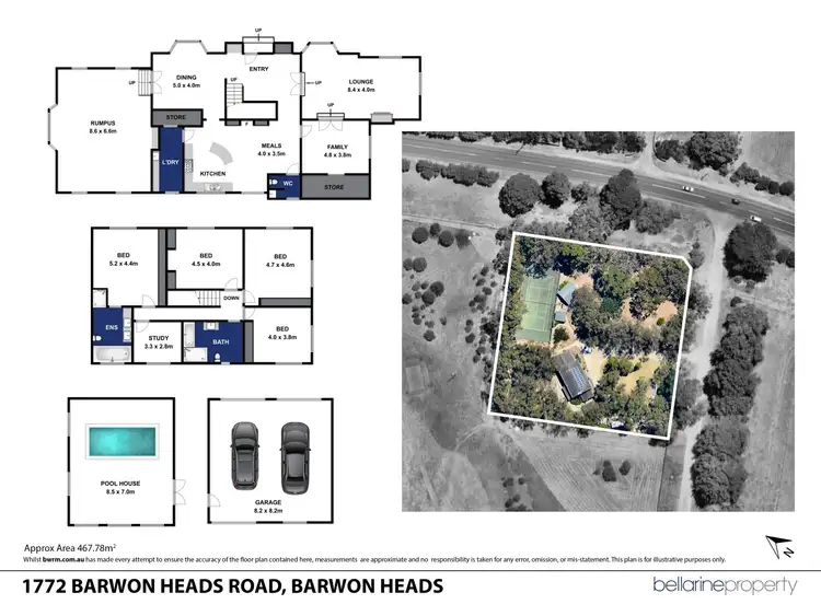 Floorplan of Homely rural property listing, 1772 Barwon Heads Road, Barwon Heads VIC 3227