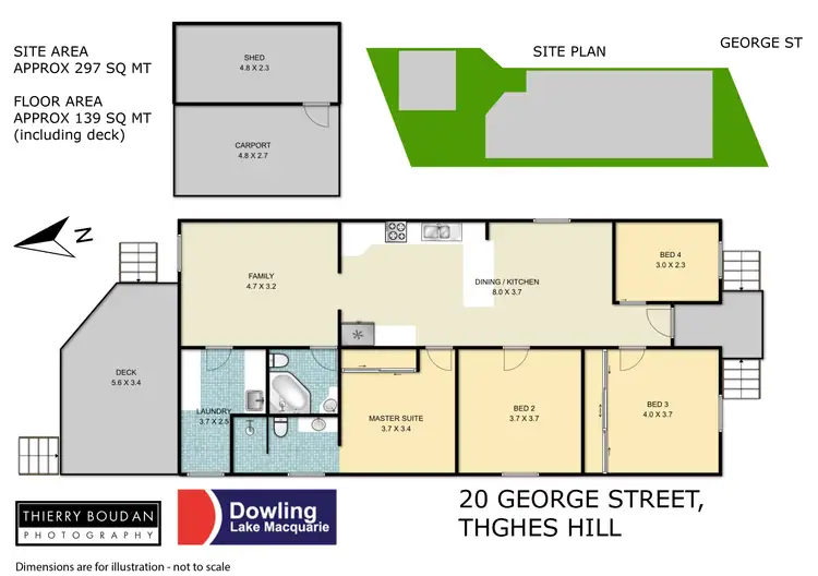 Floorplan of Homely house listing, 20 George Street, Tighes Hill NSW 2297