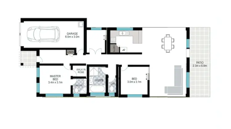 Floorplan of Homely house listing, 50 Rivergum Drive, Nerang QLD 4211