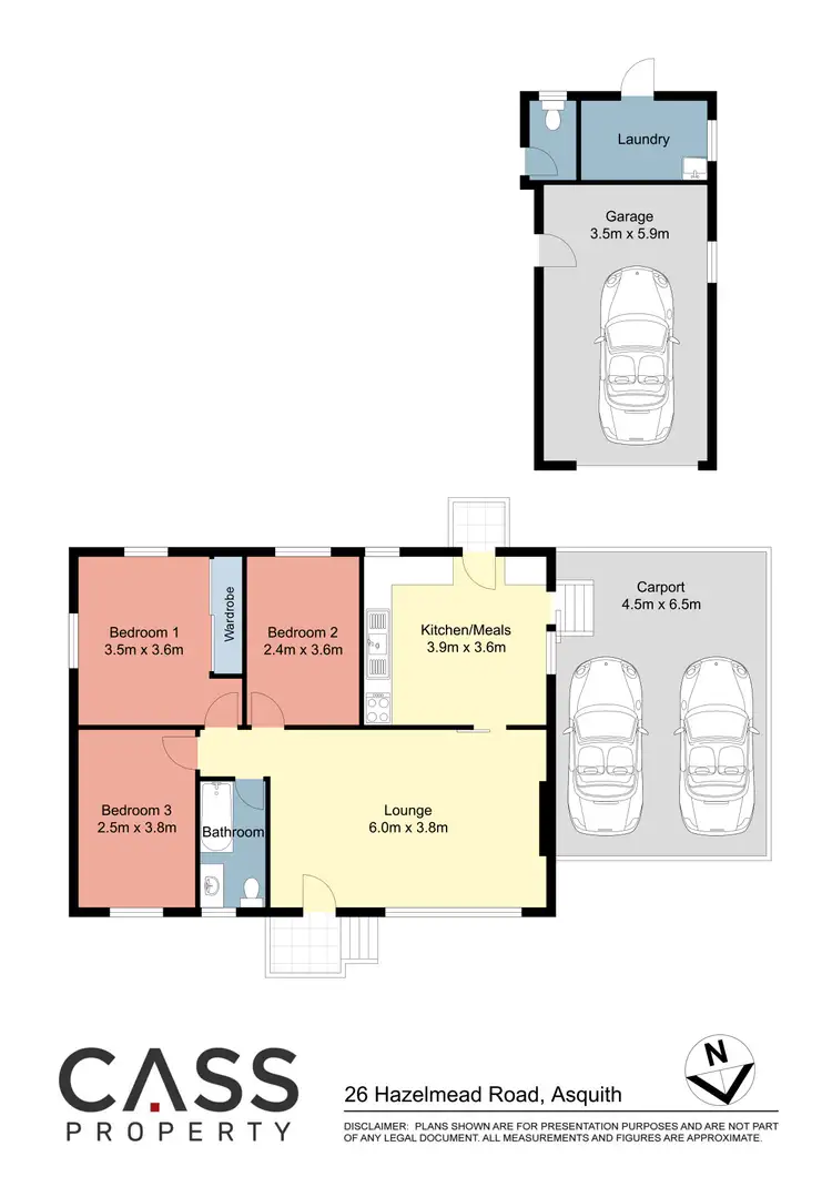 Floorplan of Homely house listing, 26 Hazelmead Road, Asquith NSW 2077