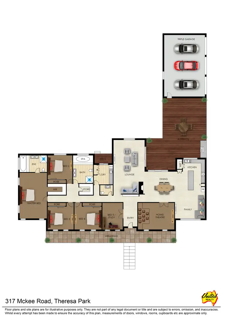 Floorplan of Homely house listing, 317 Mckee Road, Theresa Park NSW 2570