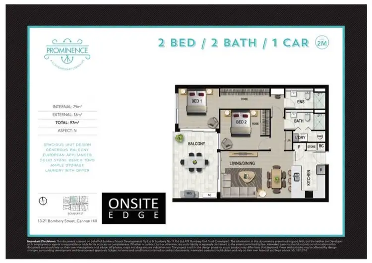 Floorplan of Homely apartment listing, 35/23-31 Bombery Street, Cannon Hill QLD 4170