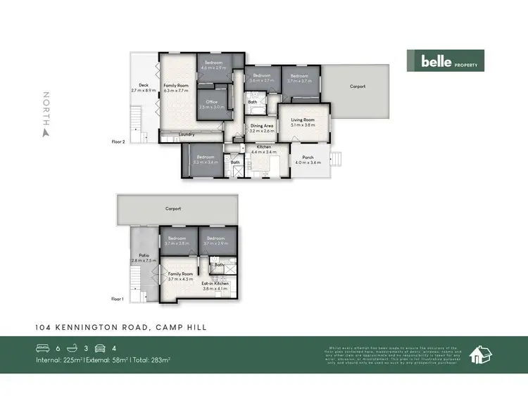Floorplan of Homely house listing, 104 Kennington Road, Camp Hill QLD 4152