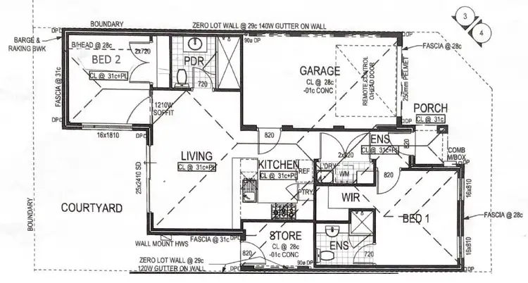 Floorplan of Homely villa listing, 3/25A Charles Street, Midland WA 6056