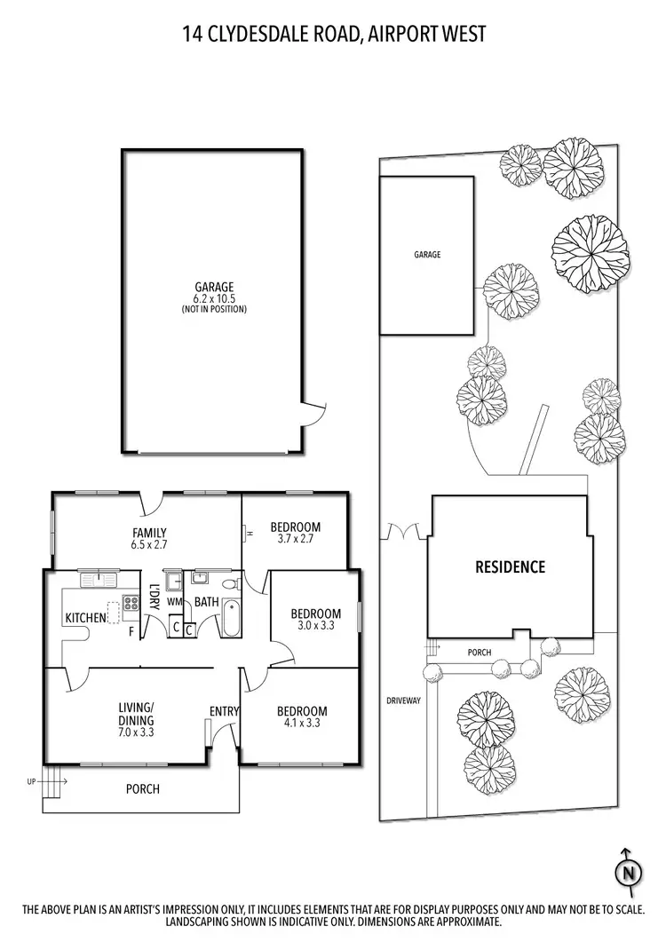 Floorplan of Homely house listing, 14 Clydesdale Road, Airport West VIC 3042