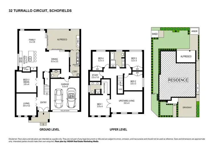 Floorplan of Homely house listing, 32 Turrallo Circuit, Schofields NSW 2762