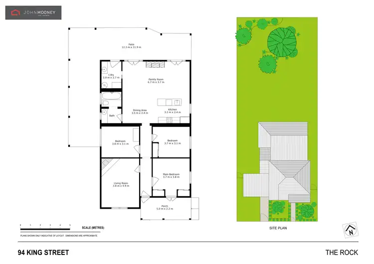 Floorplan of Homely house listing, 94 King Street, The Rock NSW 2655