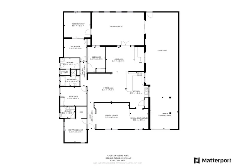 Floorplan of Homely house listing, 2 Dale Square, Ballajura WA 6066