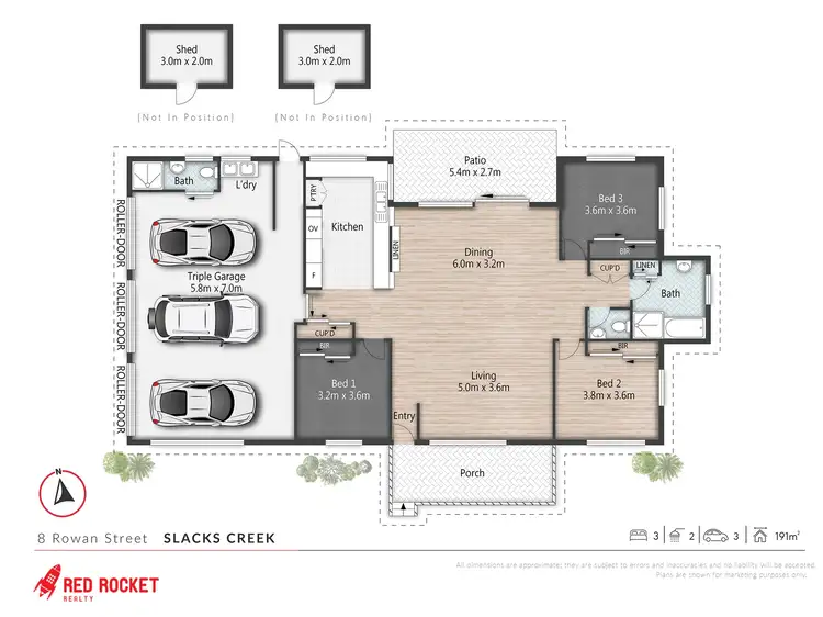 Floorplan of Homely house listing, 8 Rowan Street, Slacks Creek QLD 4127
