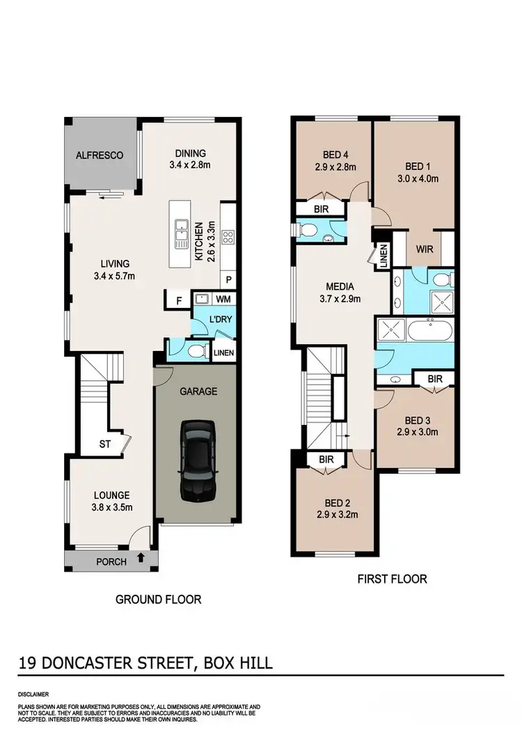Floorplan of Homely house listing, 19 Doncaster Street, Box Hill NSW 2765