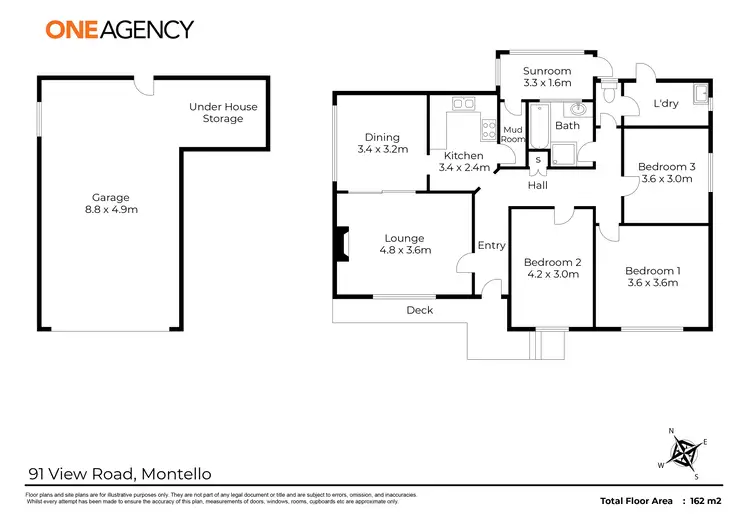 Floorplan of Homely house listing, 91 View Road, Montello TAS 7320