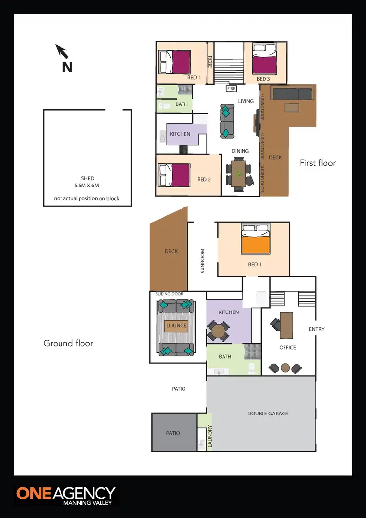 Floorplan of Homely house listing, 3 Pacific Place, Harrington NSW 2427