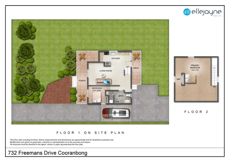 Floorplan of Homely house listing, 732 Freemans Drive, Cooranbong NSW 2265