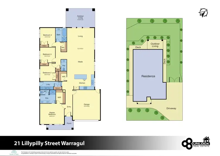 Floorplan of Homely house listing, 21 Lillypilly Street, Warragul VIC 3820