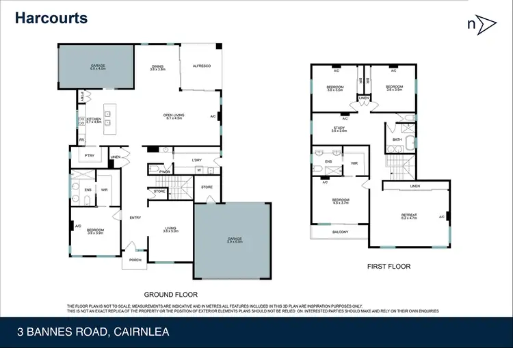 Floorplan of Homely house listing, 3 Bannes Road, Cairnlea VIC 3023