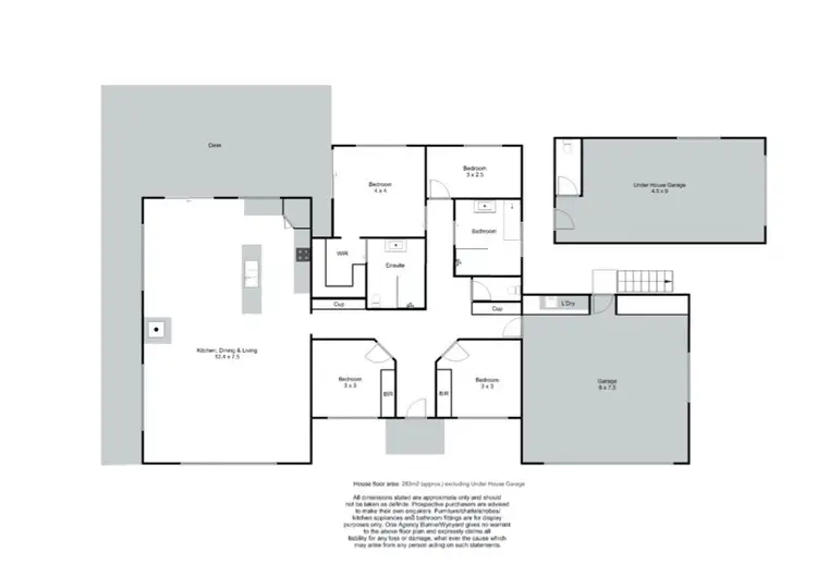 Floorplan of Homely house listing, 50 Allegra Drive, Heybridge TAS 7316