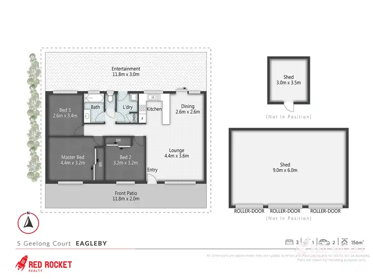 Floorplan of Homely house listing, 5 Geelong Court, Eagleby QLD 4207