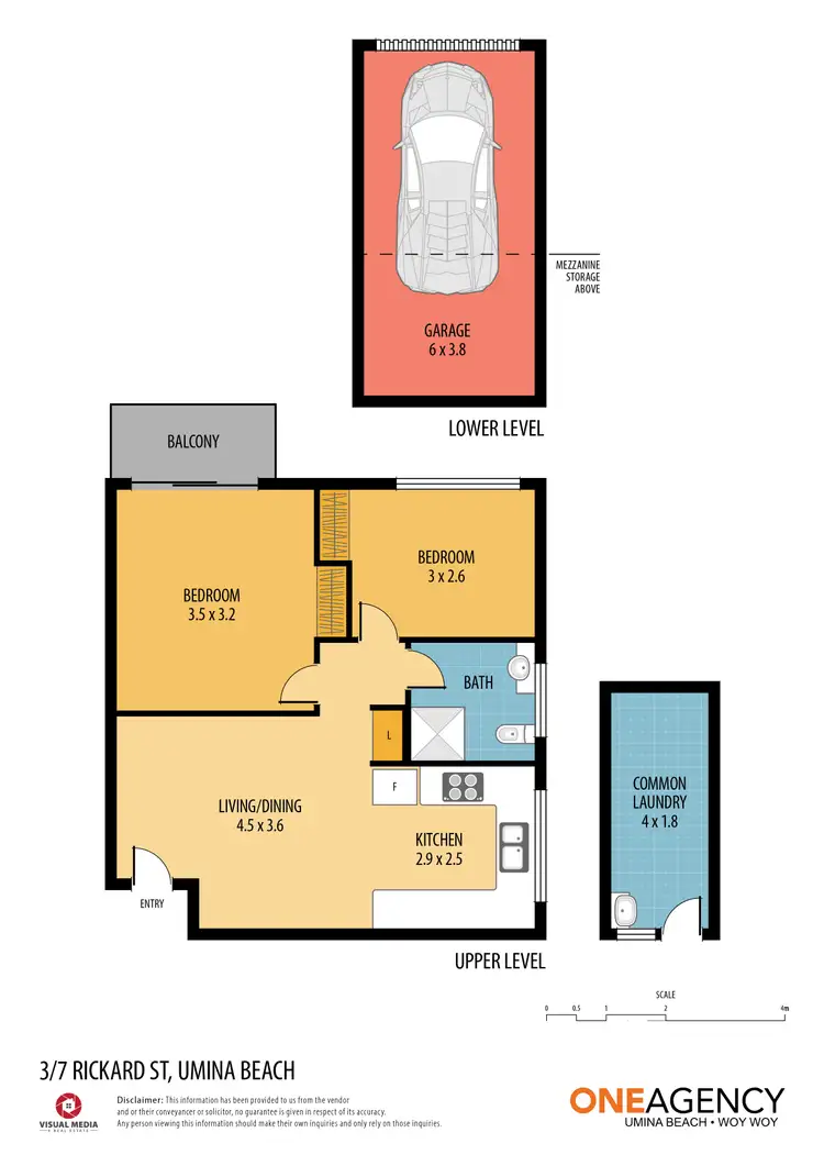 Floorplan of Homely unit listing, 3/7 Rickard Street, Umina Beach NSW 2257
