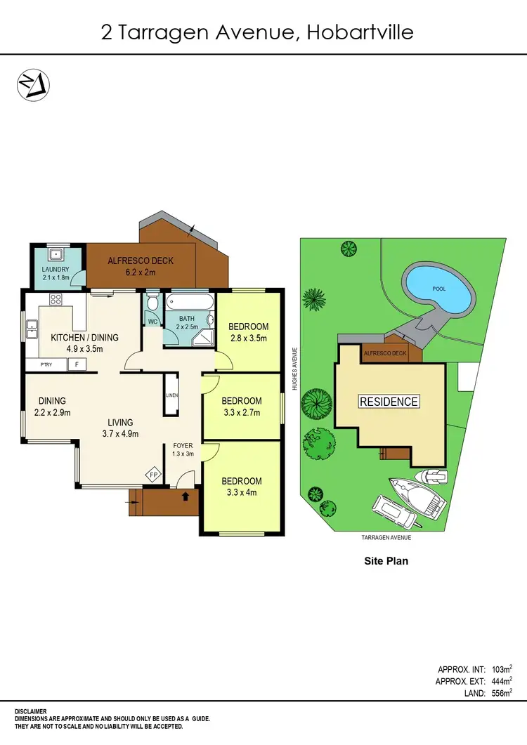 Floorplan of Homely house listing, 2 Tarragen Avenue, Hobartville NSW 2753