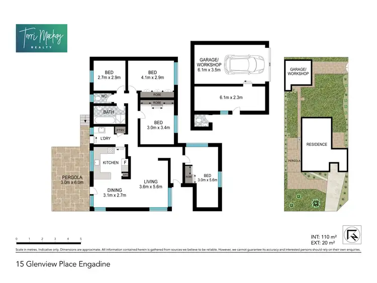 Floorplan of Homely house listing, 15 Glenview Place, Engadine NSW 2233