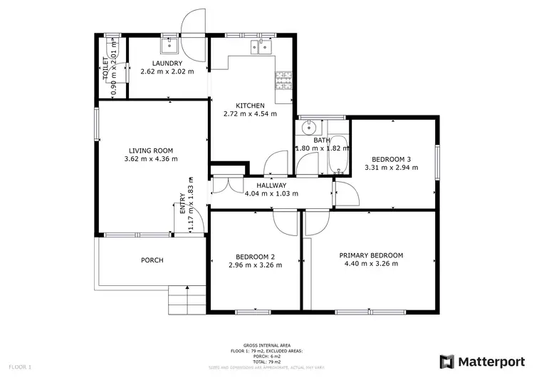 Floorplan of Homely house listing, 31 Swincer Way, Koondoola WA 6064