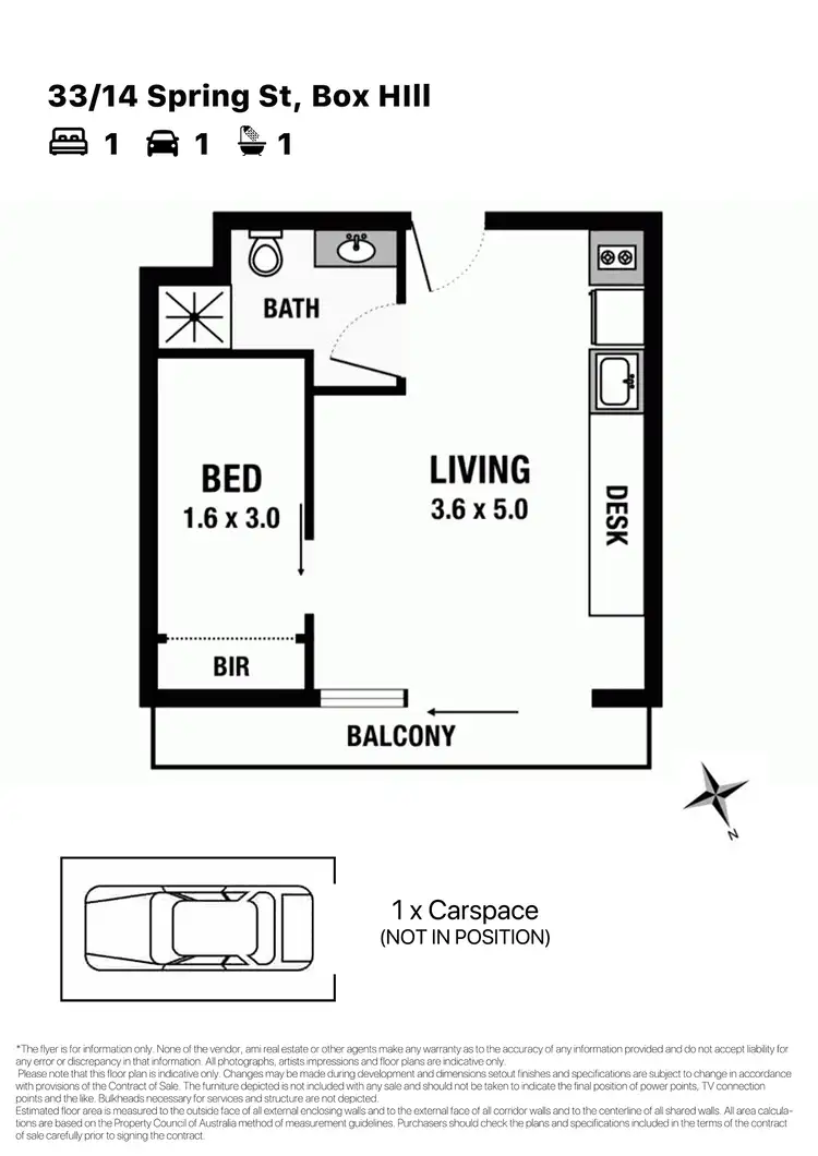 Floorplan of Homely apartment listing, 33/14 Spring Street, Box Hill VIC 3128
